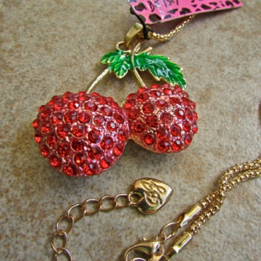 Betsy Johnson 🍒 cherry charm